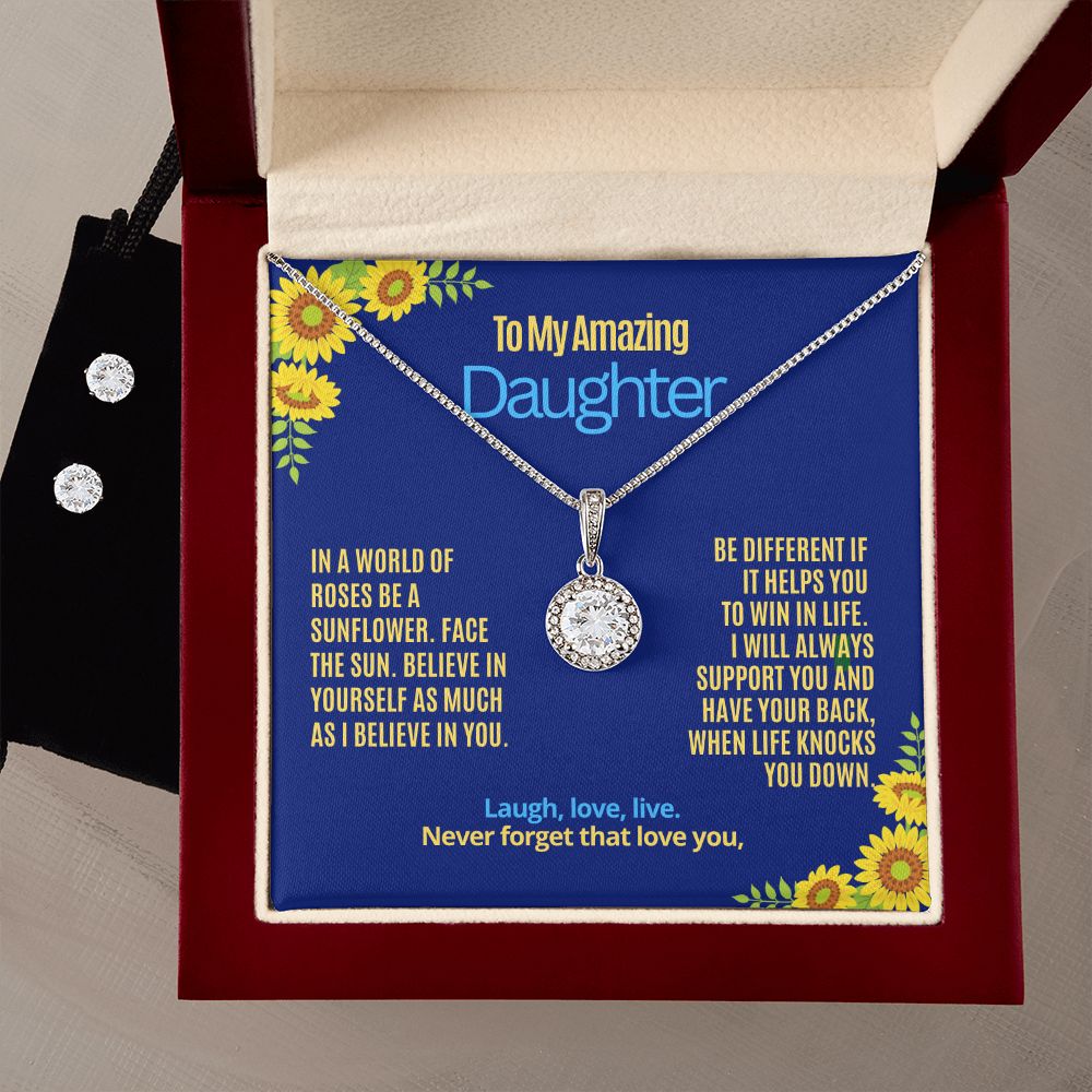 To My Daughter, Be a sunflower.