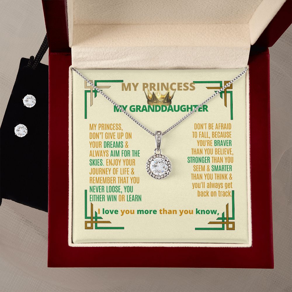 To My Granddaughter, go for your dreams.