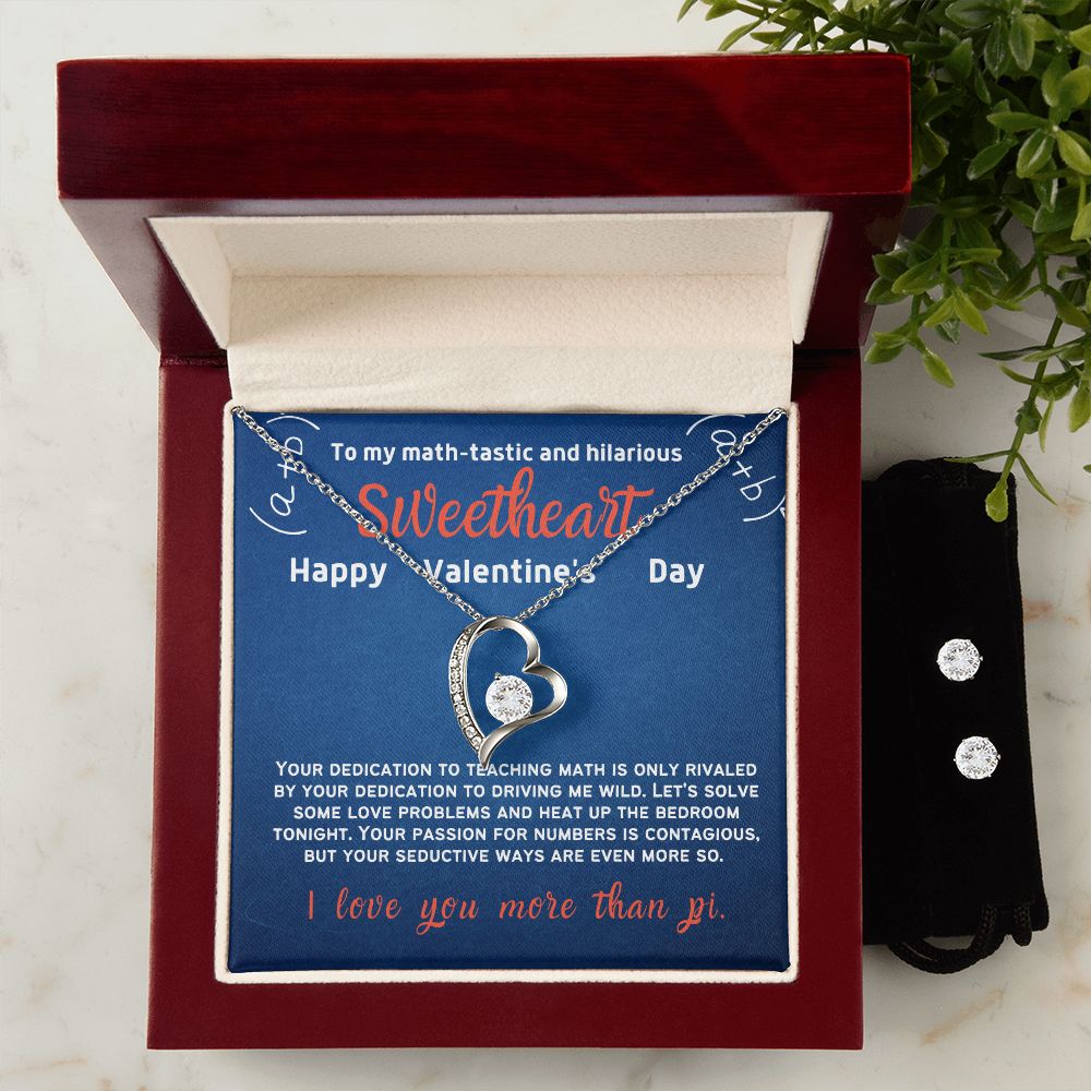 For My Math-tastic Wife or Girlfriend on Valentine's Day.