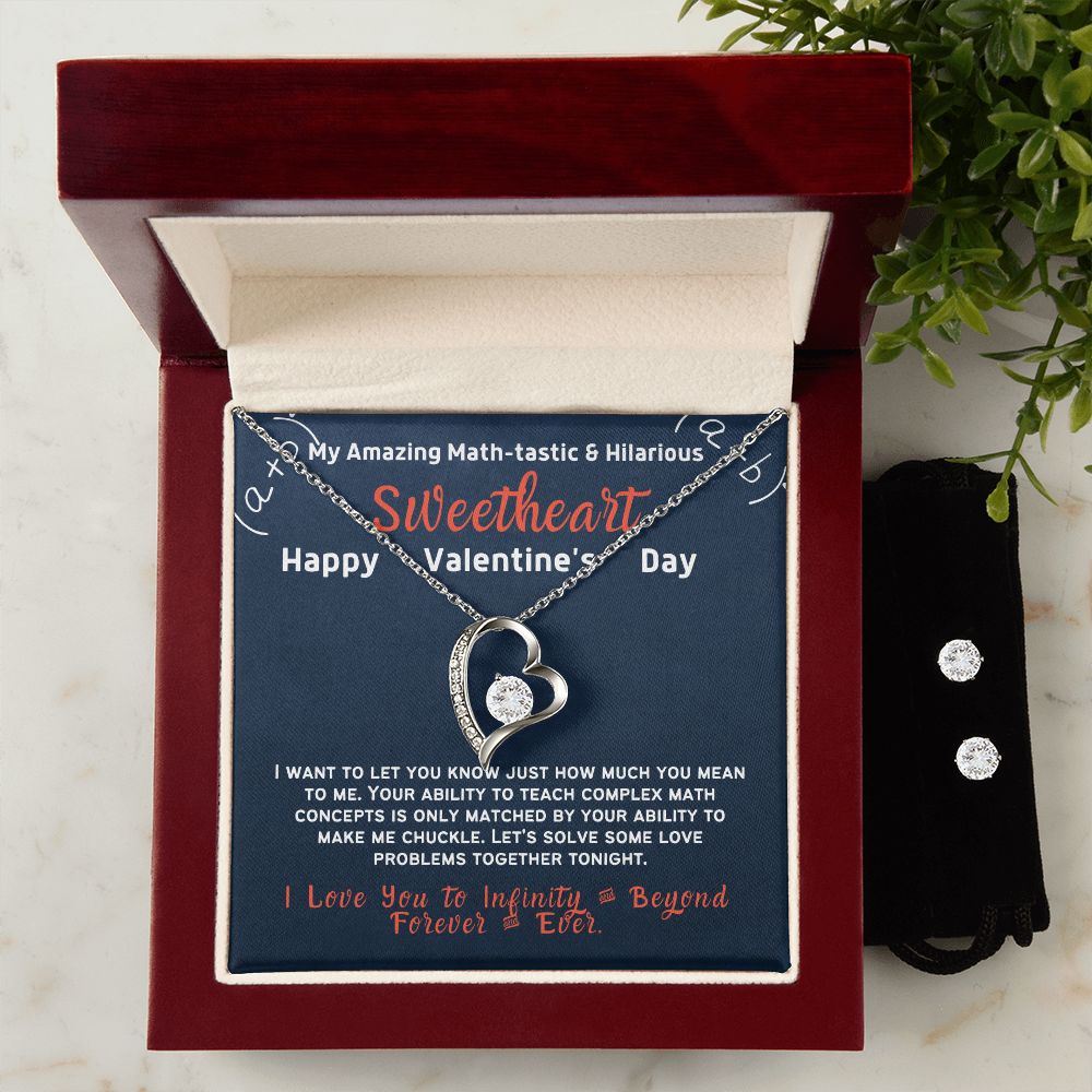 For My Math-tastic Wife or Girlfriend on Valentine's Day.