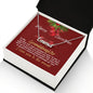 To my pretty granddaughter my gift for Christmas