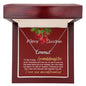 To my pretty granddaughter my gift for Christmas