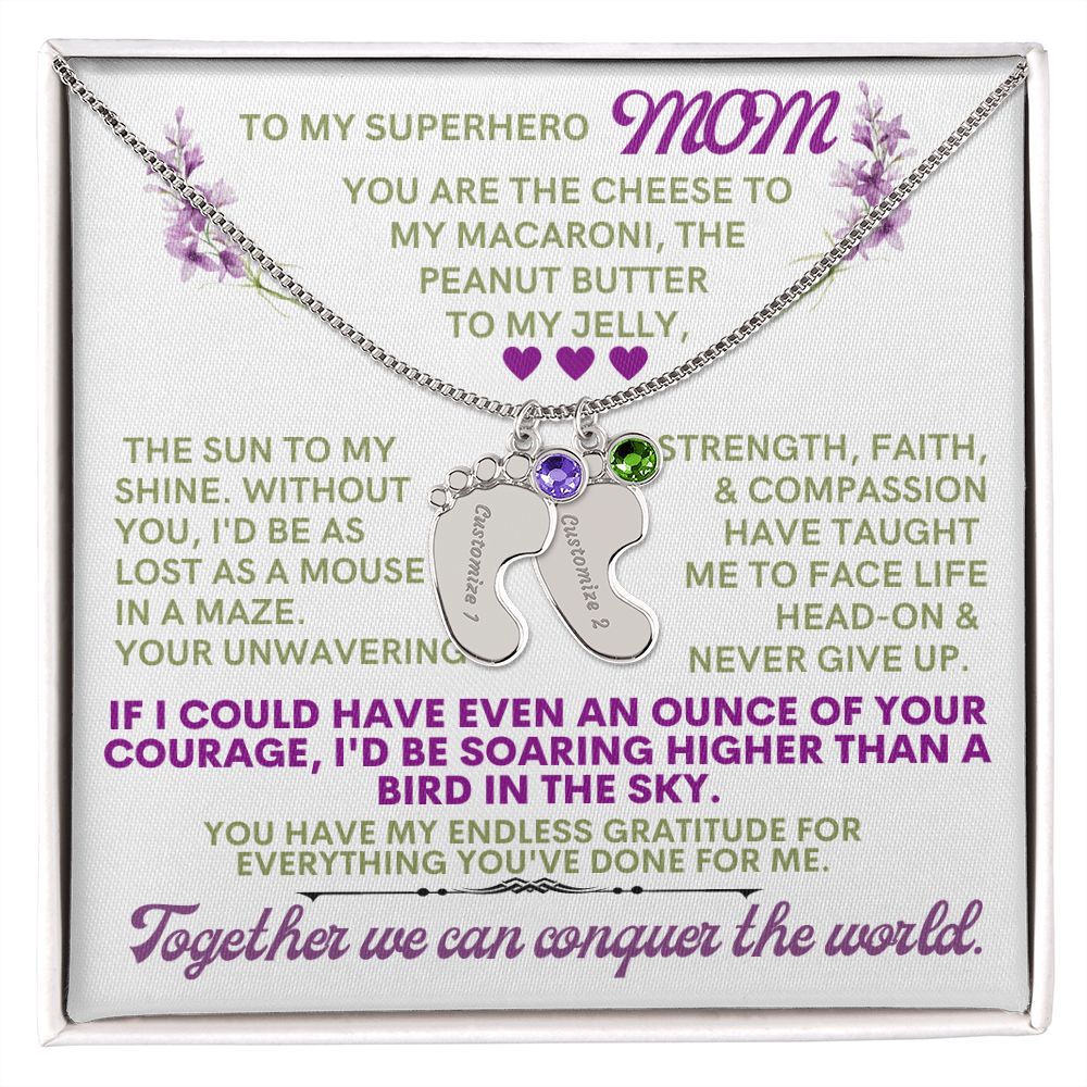 To my mom to thank her for everything.