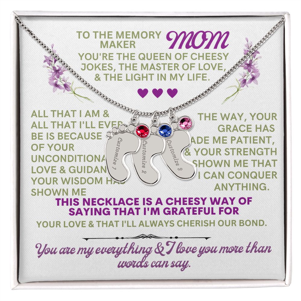 To my mom to thank her for everything.