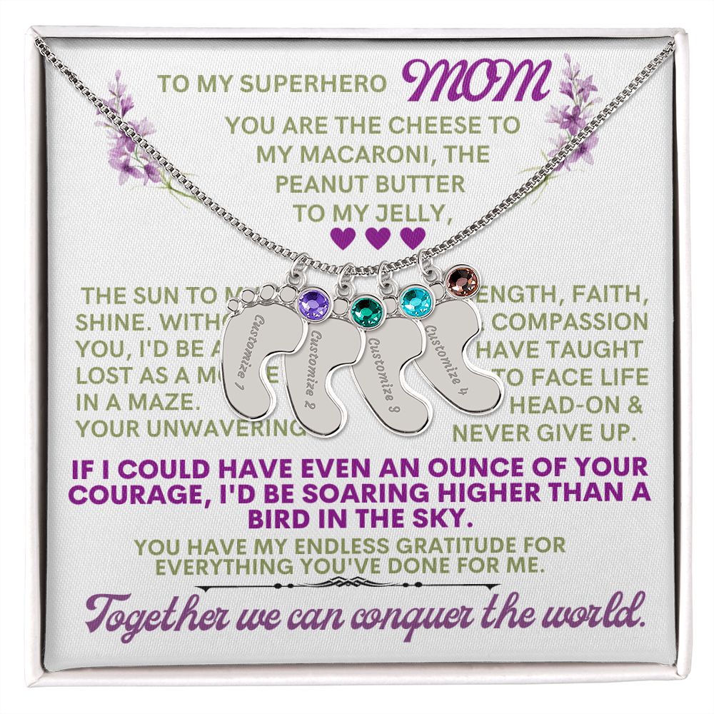 To my mom to thank her for everything.