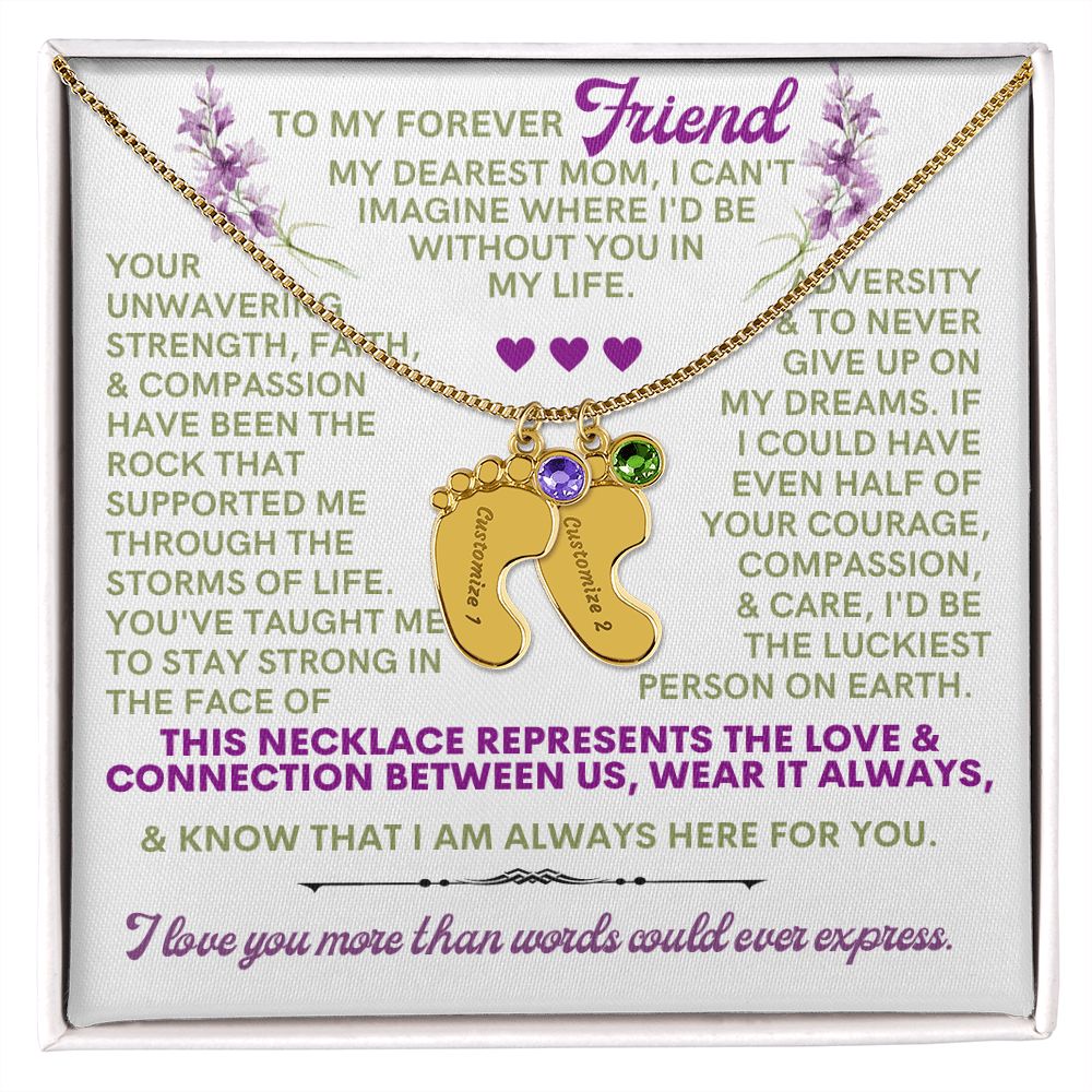 To my mom to thank her for everything.