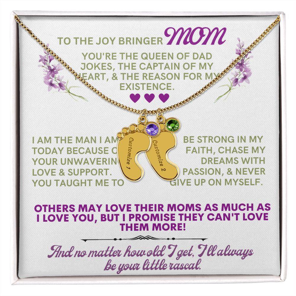To my mom to thank her for everything.