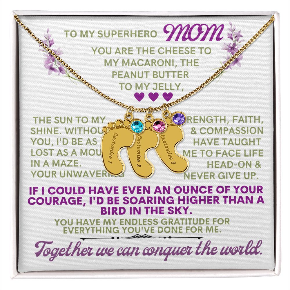 To my mom to thank her for everything.
