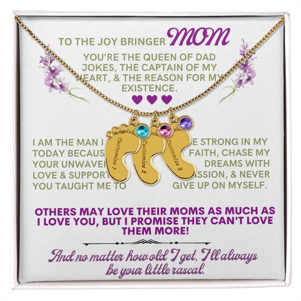 To my mom to thank her for everything.
