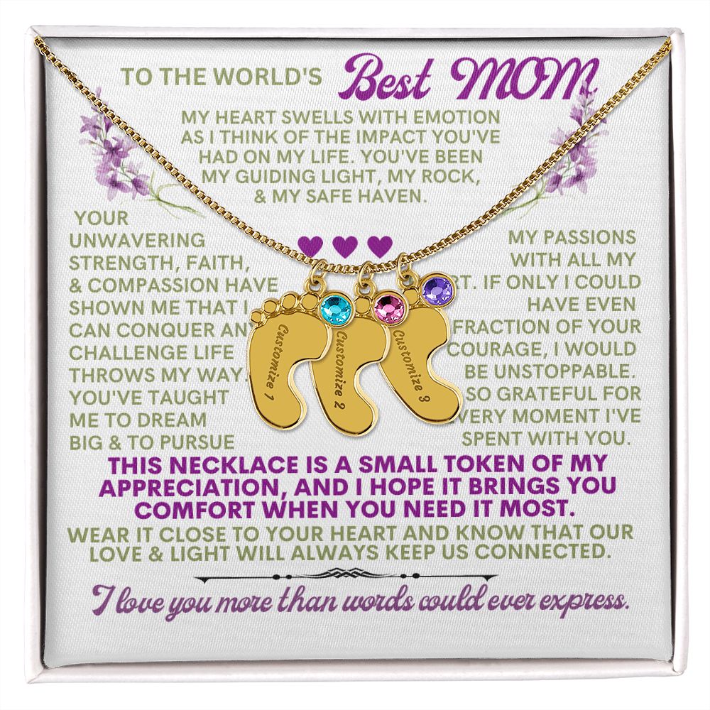 To my mom to thank her for everything.