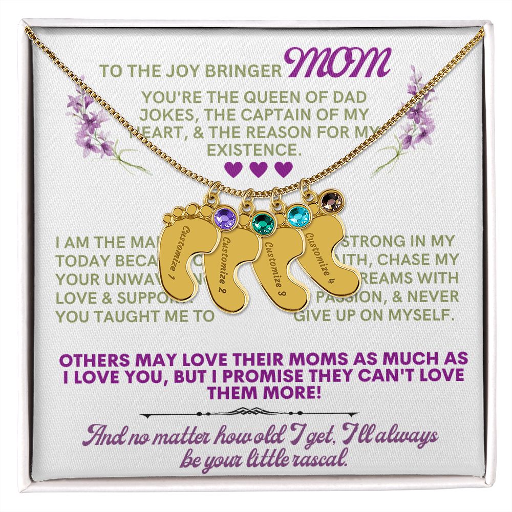 To my mom to thank her for everything.