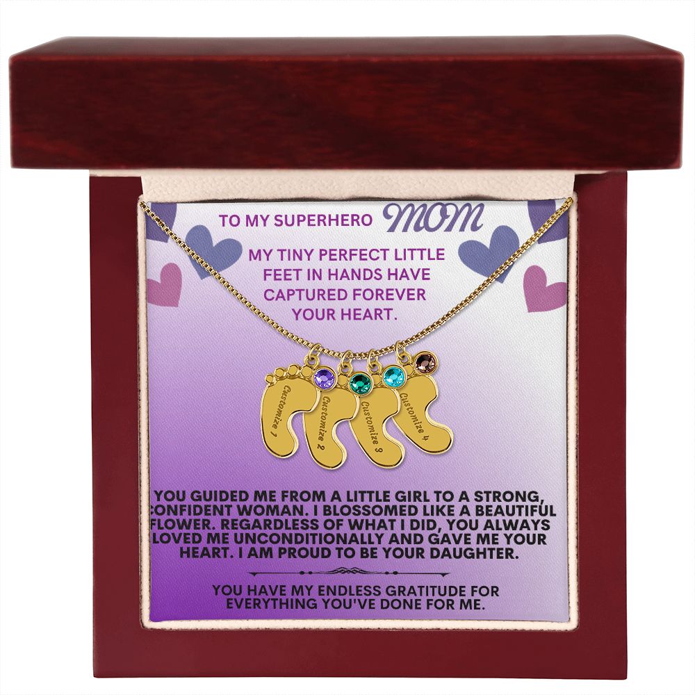 To my mommy, thank you.