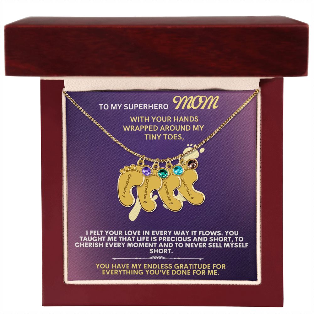 To my mom, thank you.