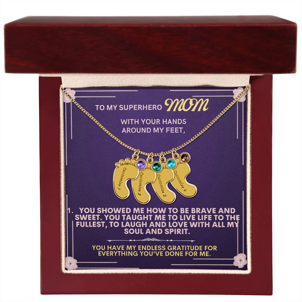 To my mommy, thank you.