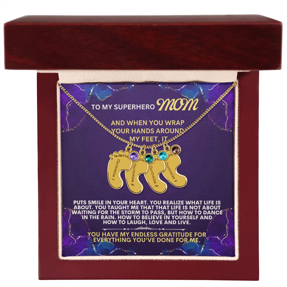 To my mommy, thank you.