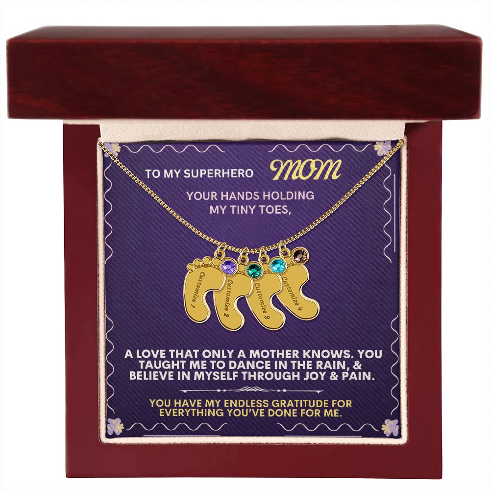 To my mommy, thank you.