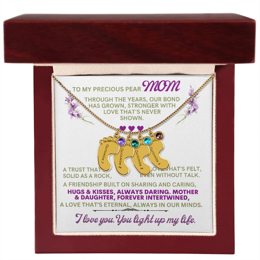 To my mom to thank her for everything.