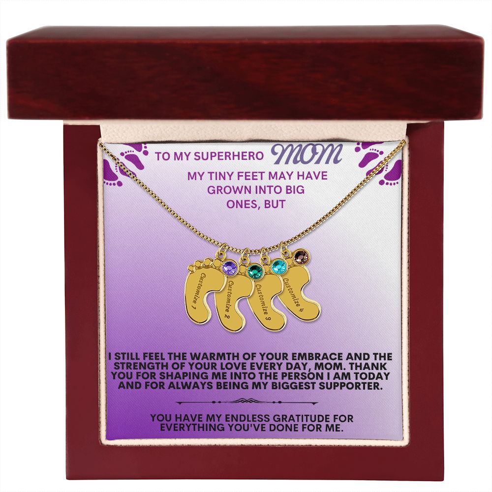 To my mommy, thank you.