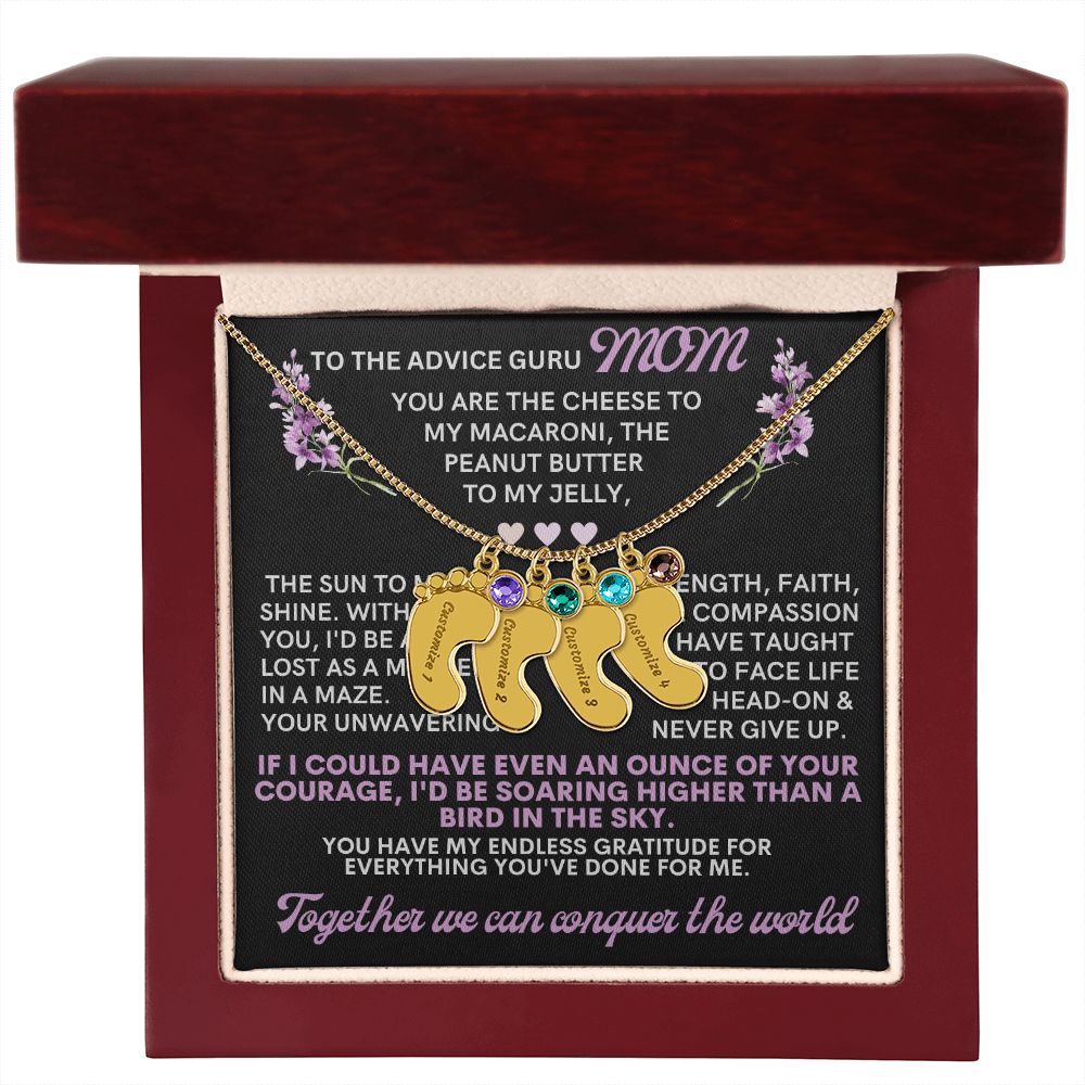 To my mom to thank her for everything.