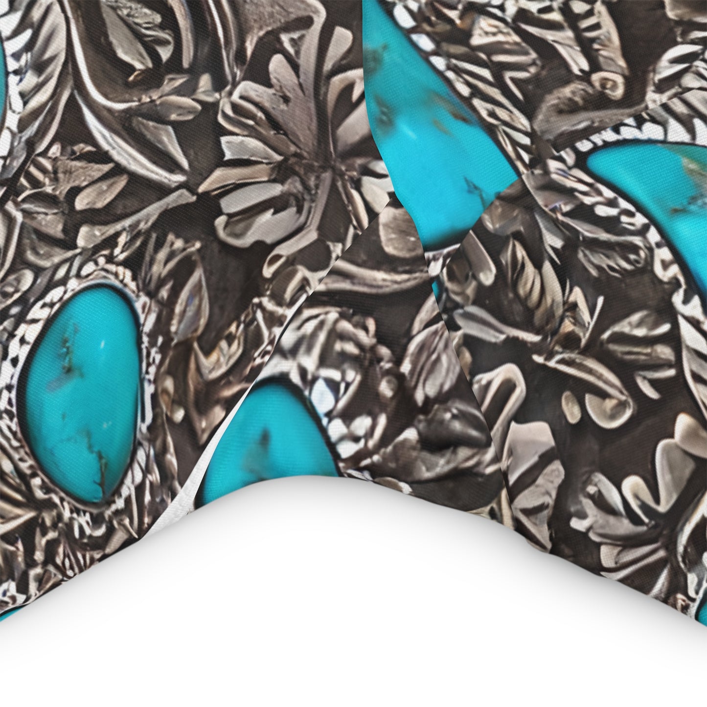 High Waisted Yoga Shorts (AOP)