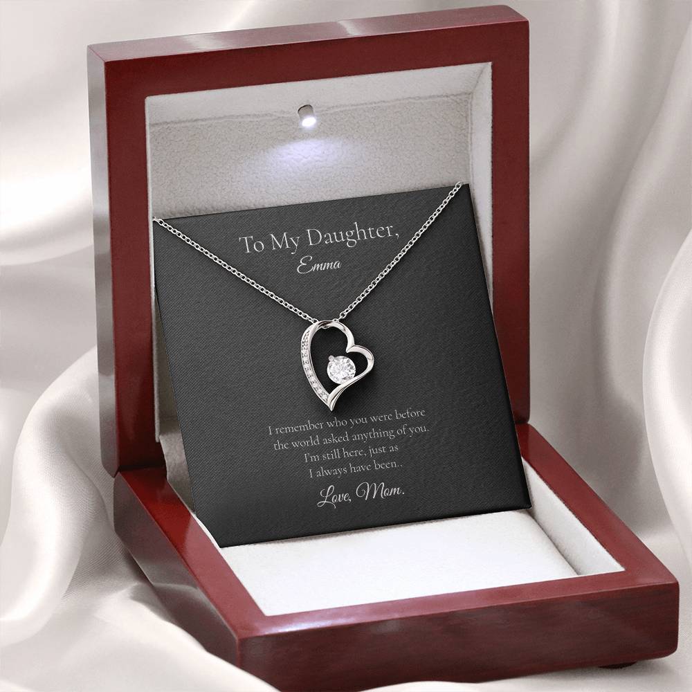 Forever Love Necklace (Rhodium ONLY) + Luxury Box