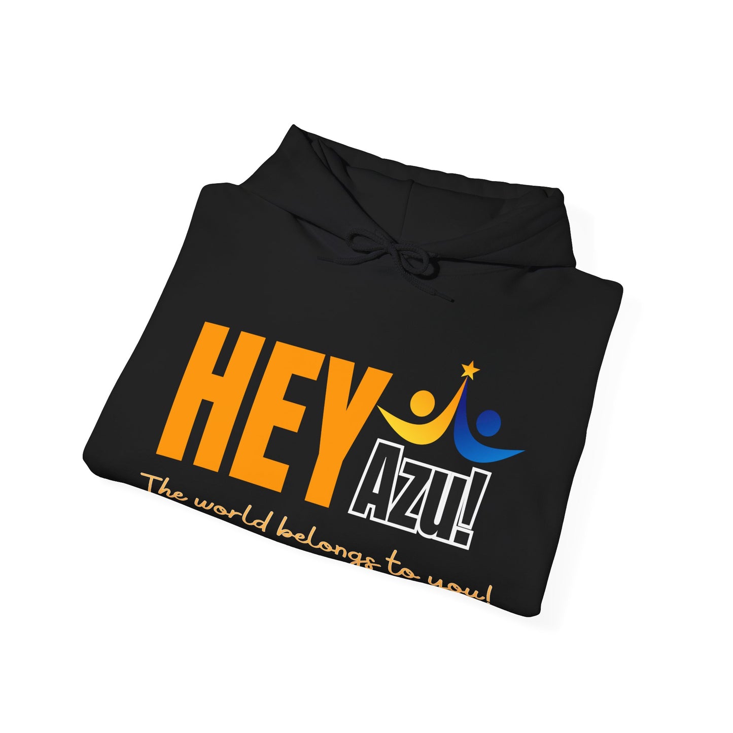 Cheerful Hoodie with Motivational Quote, Unisex Sweatshirt for Everyday Comfort, Gift for Friends, Casual Wear, Inspirational Apparel