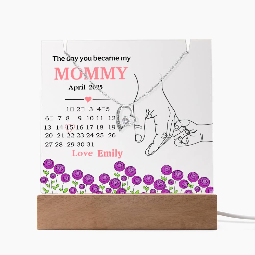 A Custom Acrylic Bundle for a New Mom