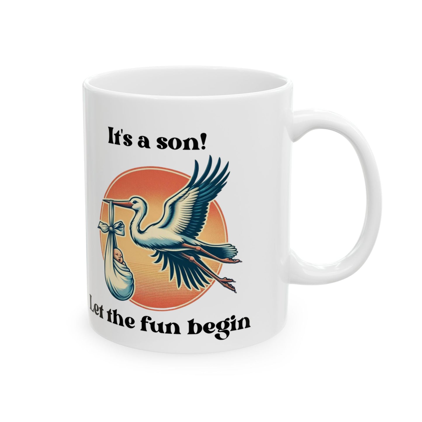 Ceramic Mug, 11oz