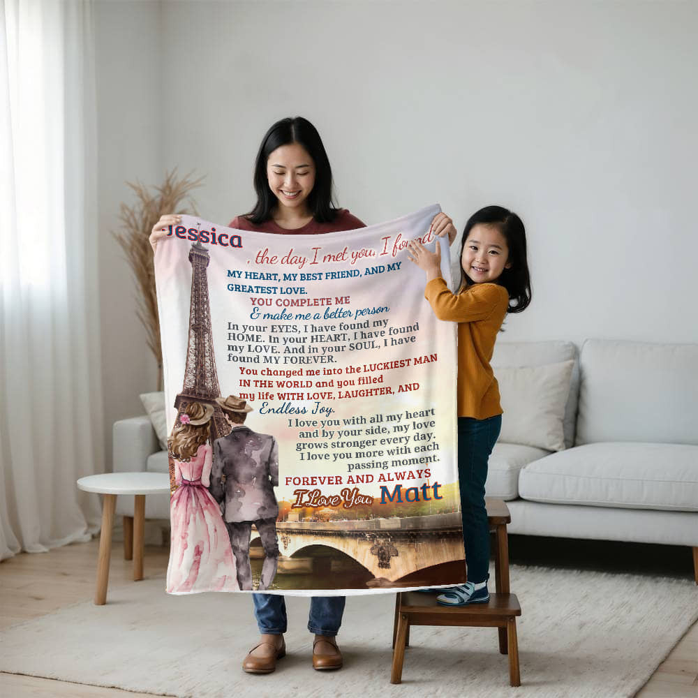 A Letter to my Love: My Wife, Girlfriend, Life Partner, a Sherpa, Fleece or Woven Blanket