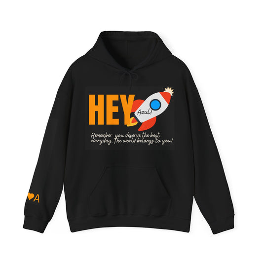 Inspiring Rocket Launch Sweatshirt - Cozy Unisex Hooded Sweatshirt for Motivation, Gifts, Everyday Wear, Unique Fashion