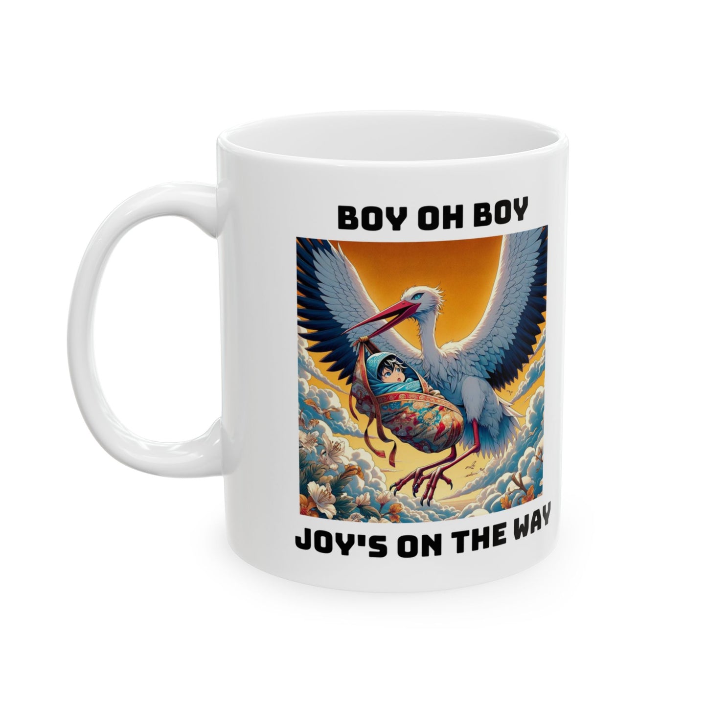 Ceramic Mug, 11oz
