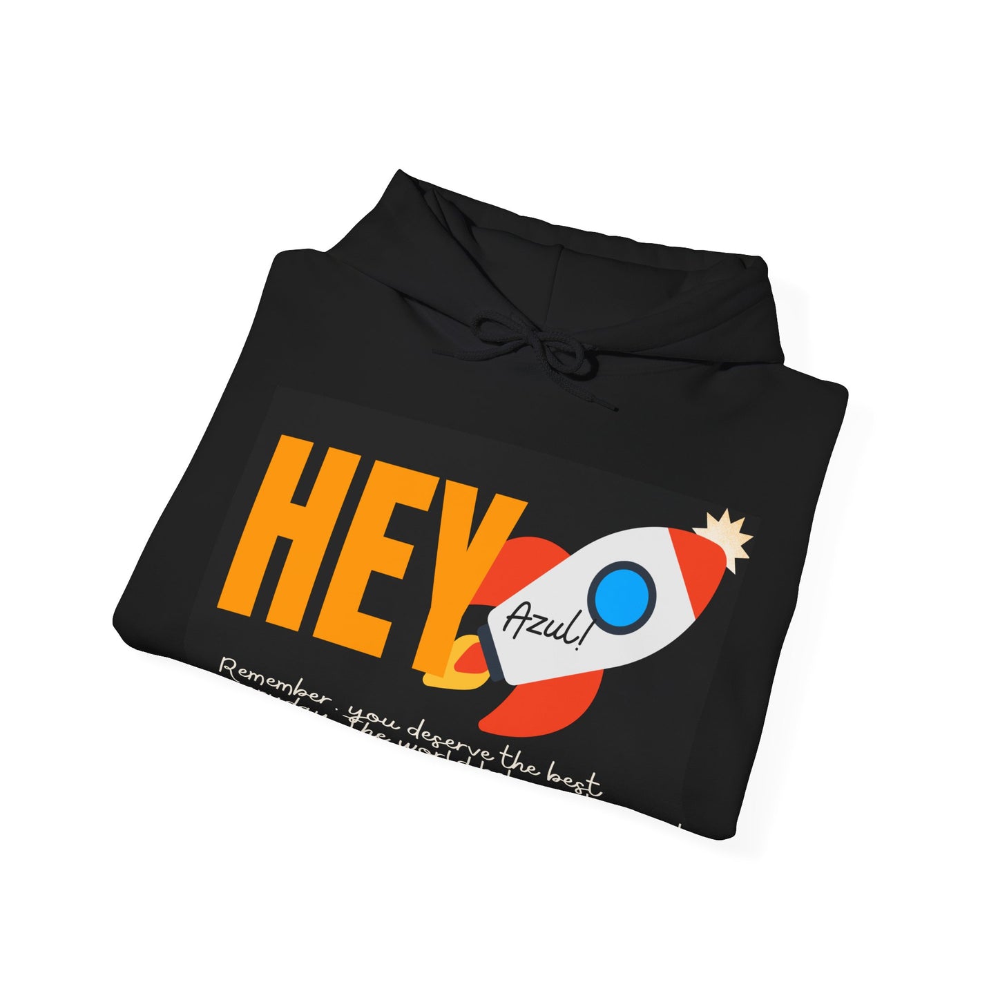 Inspiring Rocket Launch Sweatshirt - Cozy Unisex Hooded Sweatshirt for Motivation, Gifts, Everyday Wear, Unique Fashion