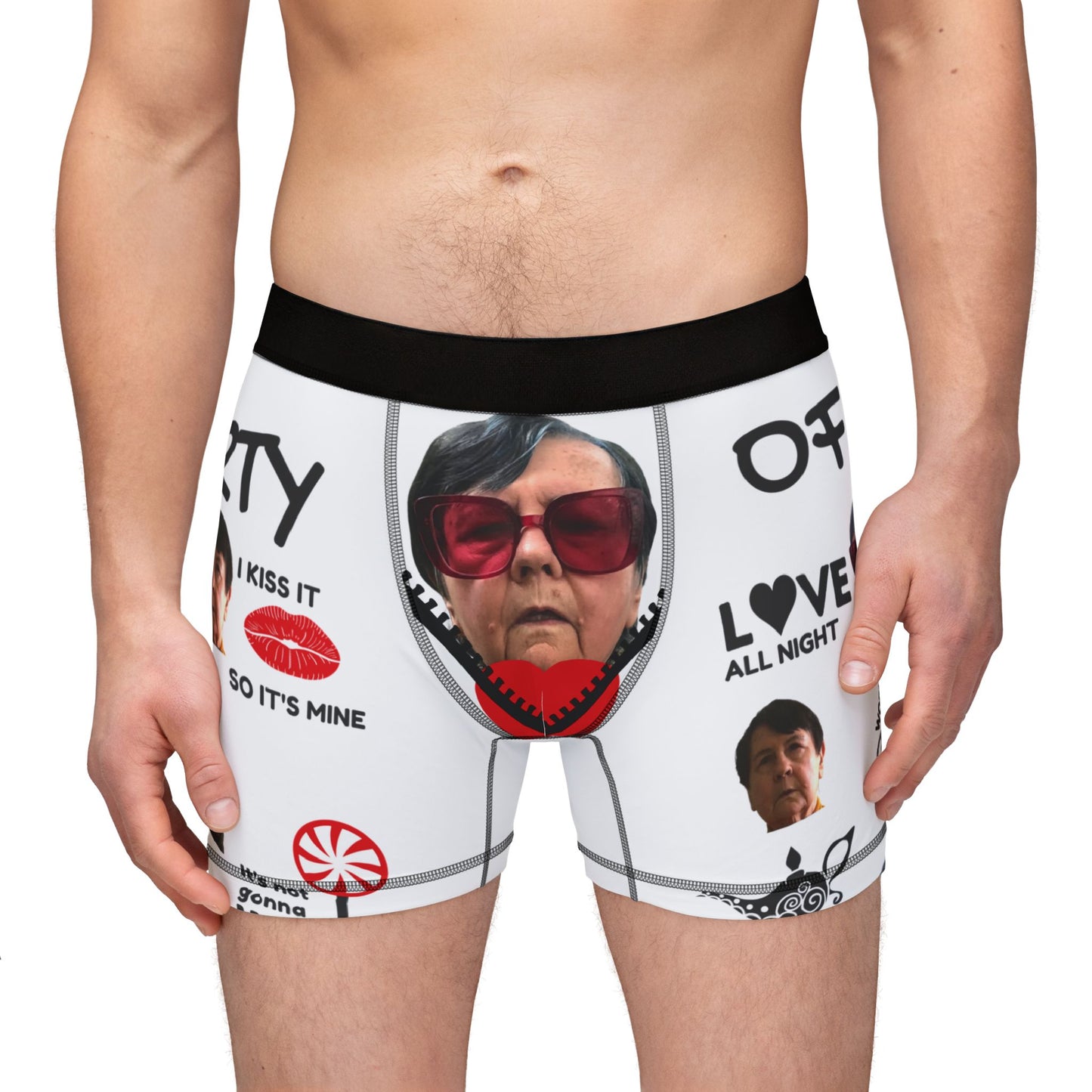 Whimsical Men's Boxers, Fun Gift for Him, Unique Underwear, Funny Prints, Statement Boxers, Holiday Gift Idea