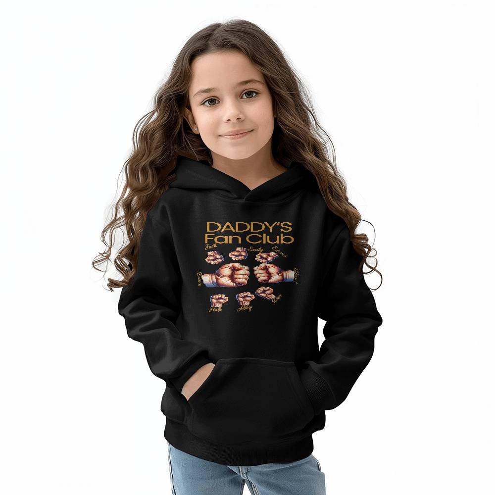 Daddy's Fan Club Family Bundle Crewneck Tees