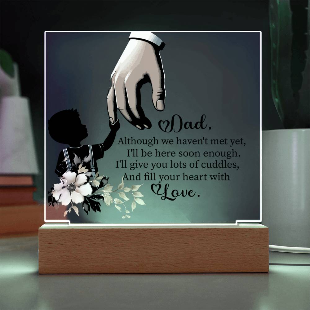 A Future Dad Acrylic Plaque
