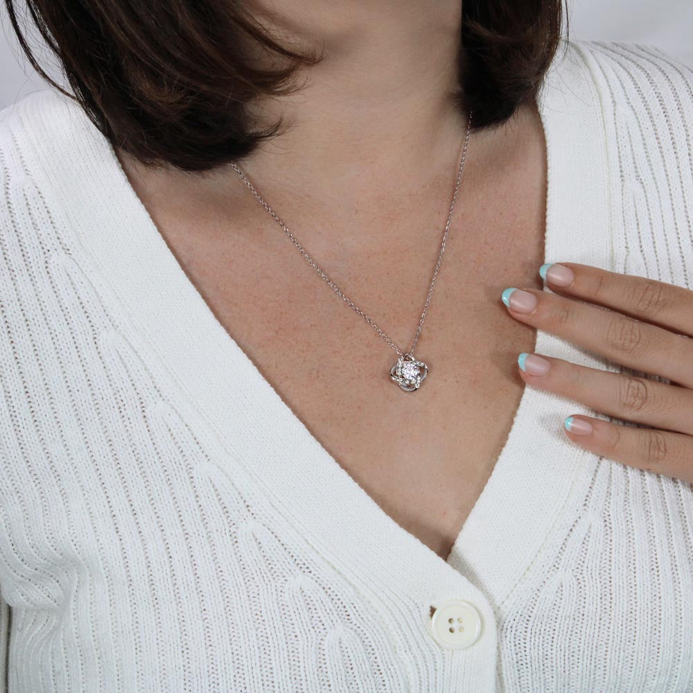 Love Knot Necklace – “I Choose You, Always”