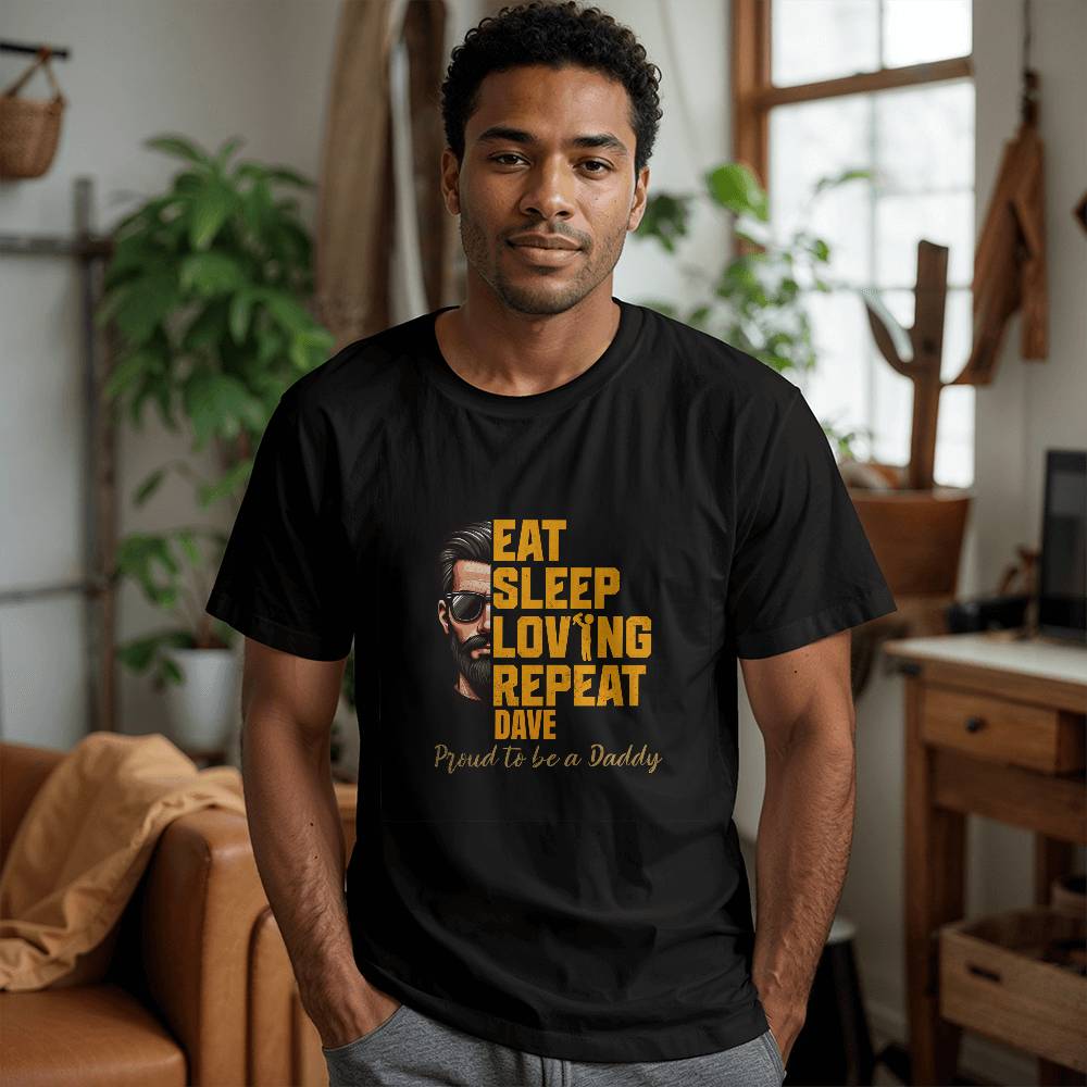 Custom Unisex Love T-Shirt Hoodie for Dad