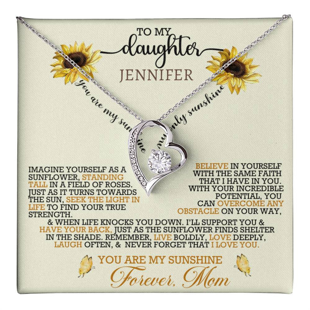 Forever Love Necklace with On Demand Message Card