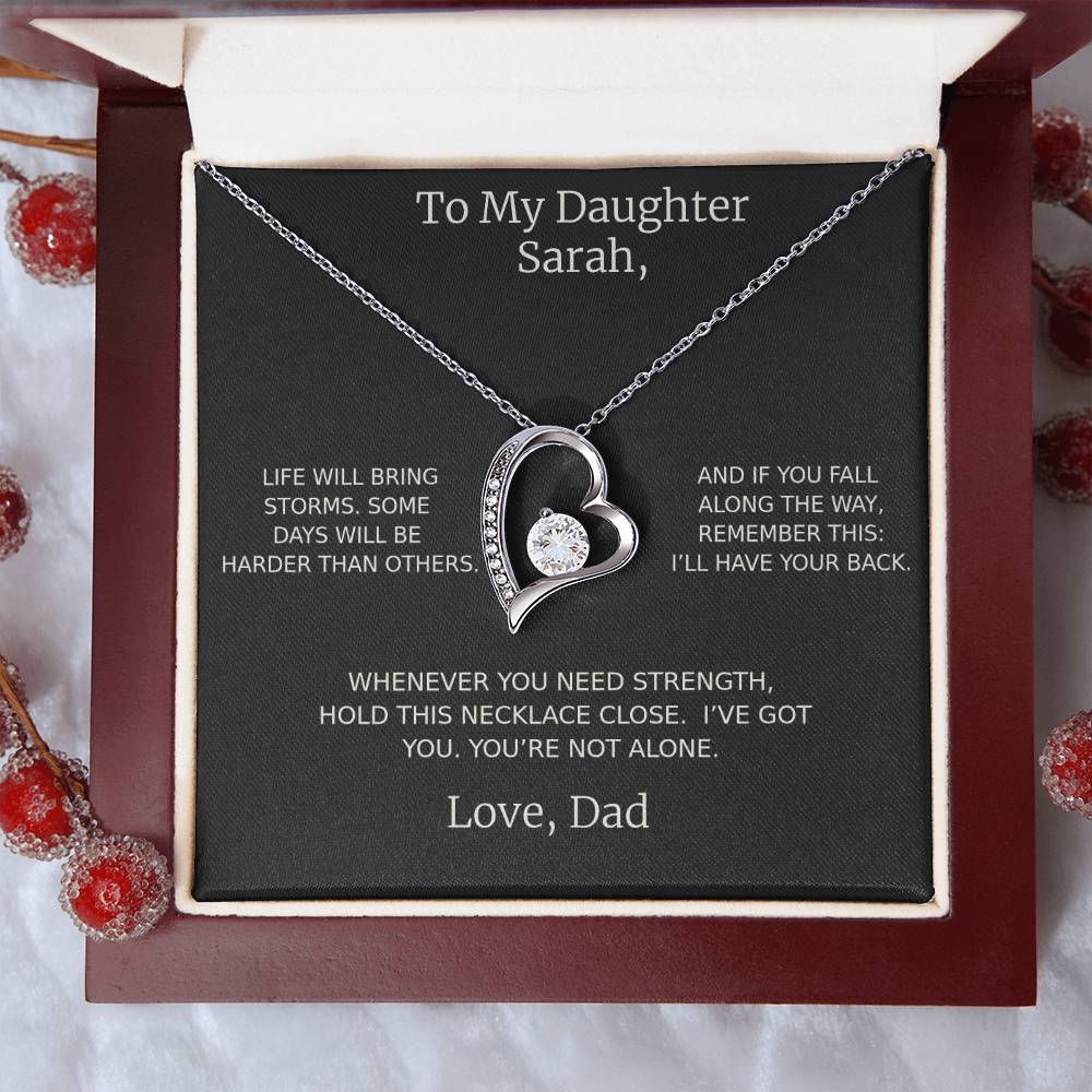 To My Daughter – A Timeless Necklace From Dad **