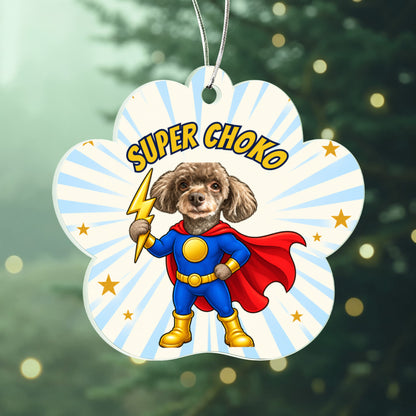 Acrylic Paw Ornament