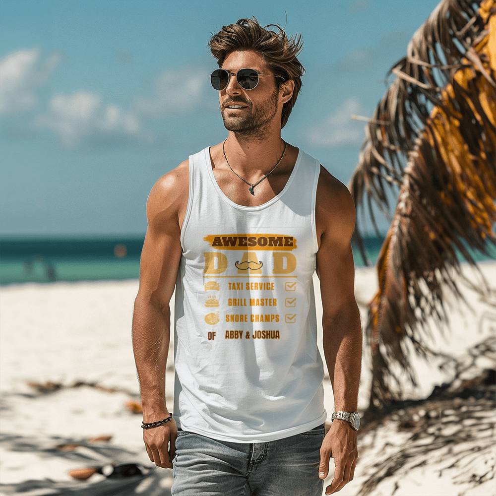 CUSTOM Unisex Pullover Hoodie Tank Top AND TSHIRT for Dad