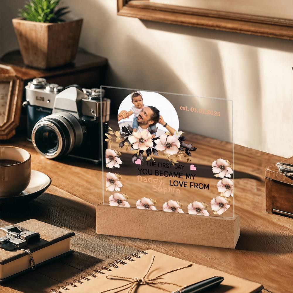 A Love Acrylic Plaque for Dad