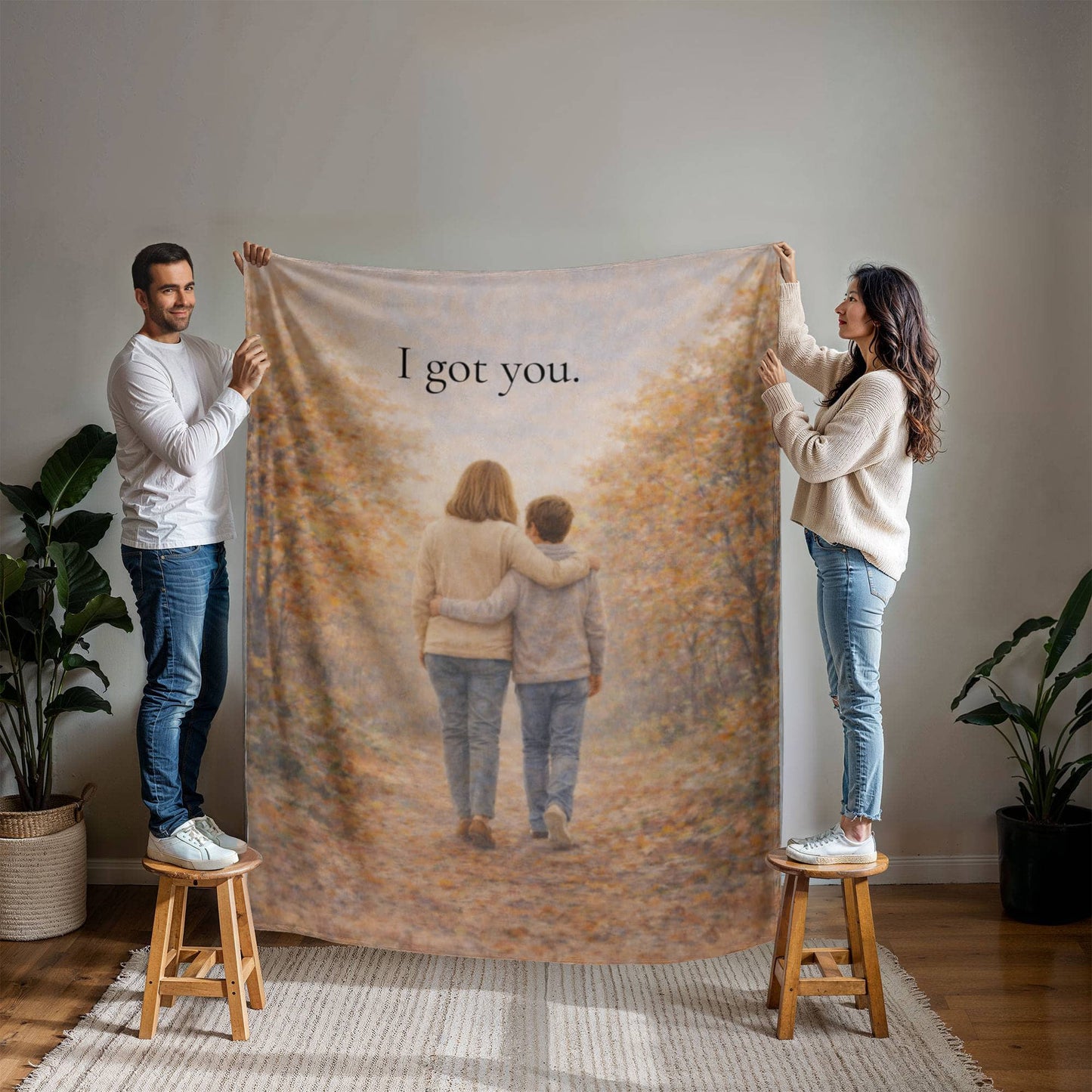 Sherpa Fleece Blanket (3:4)