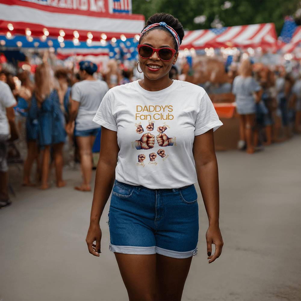 Daddy's Fan Club Family Bundle Crewneck Tees