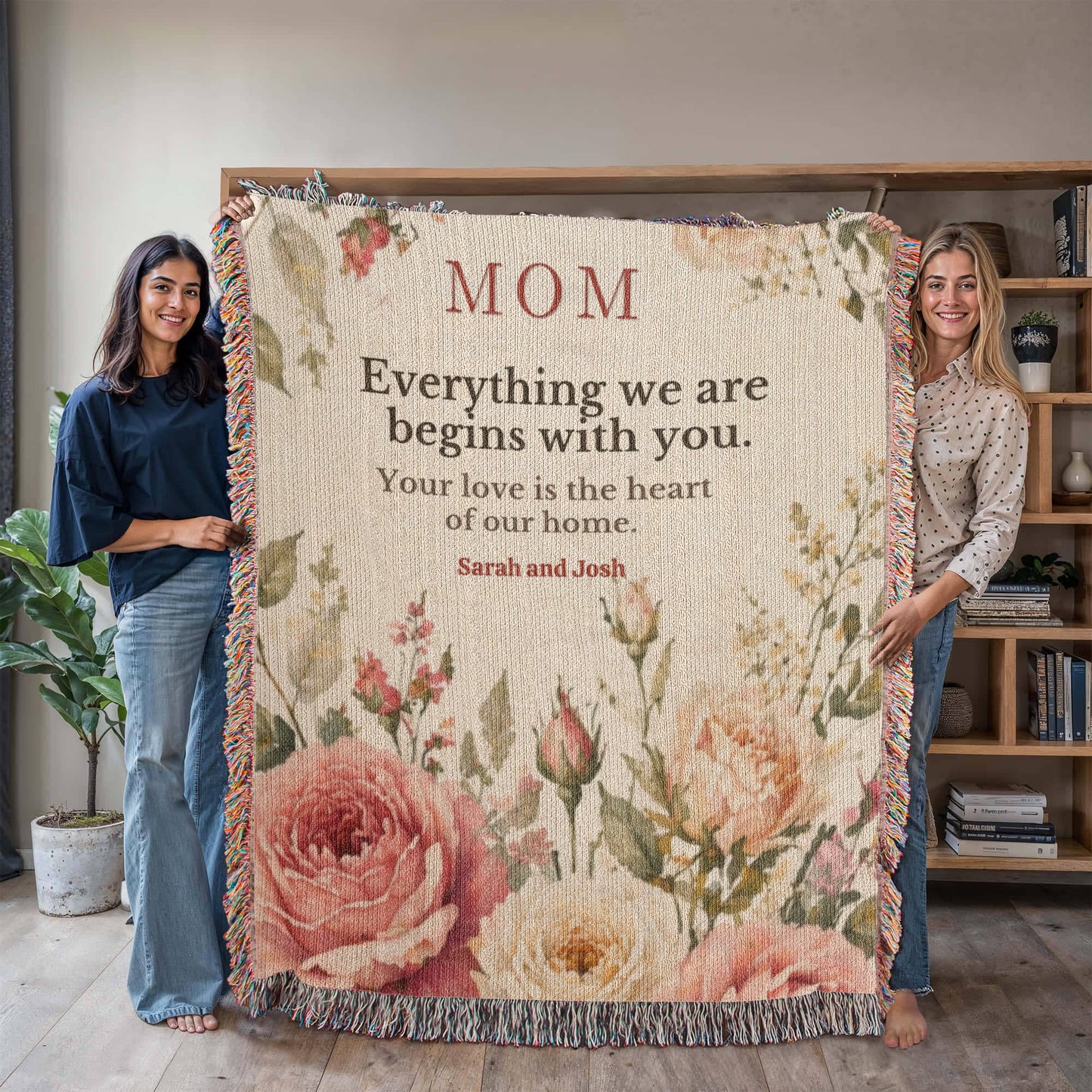 Sherpa Fleece Blanket (3:4)