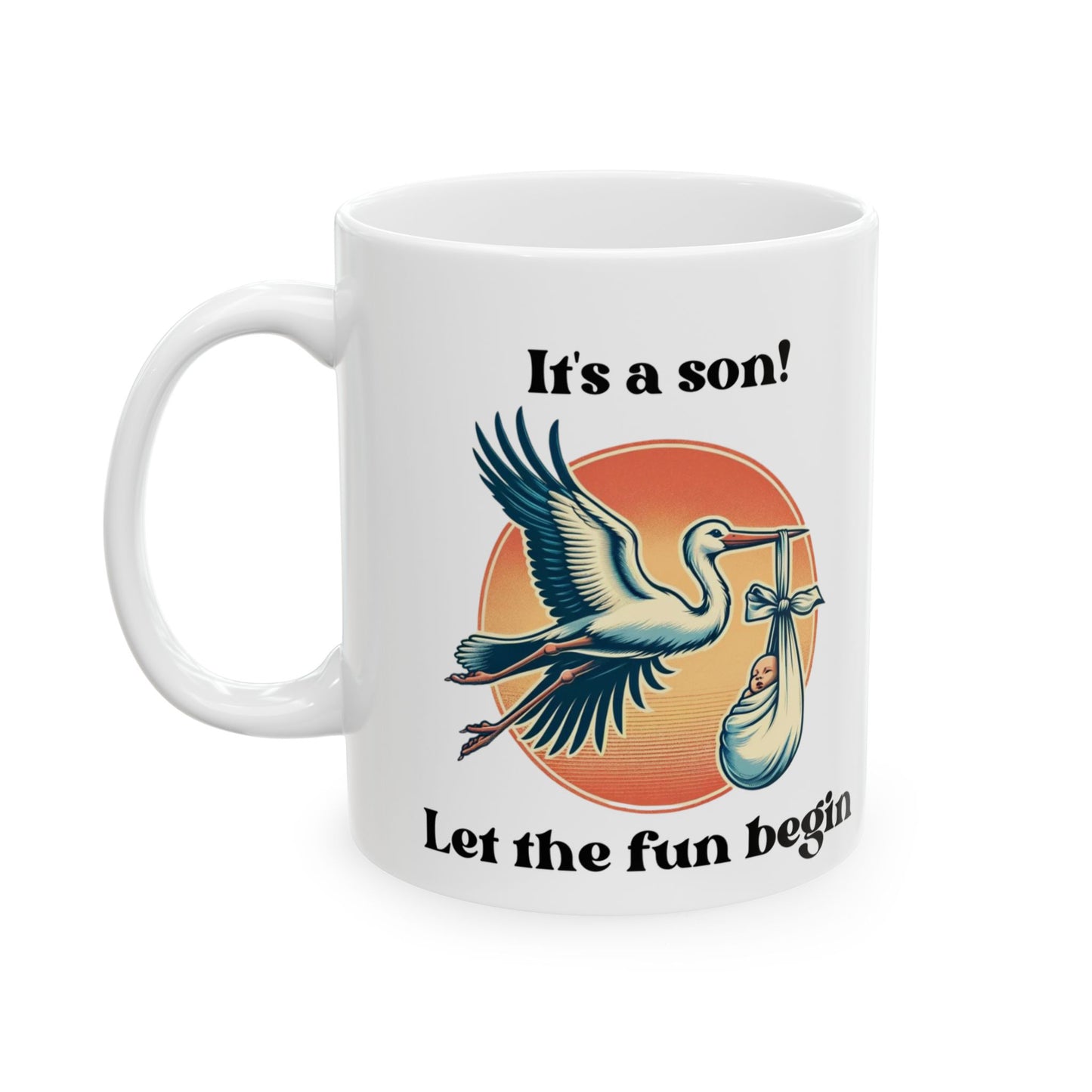 Ceramic Mug, 11oz