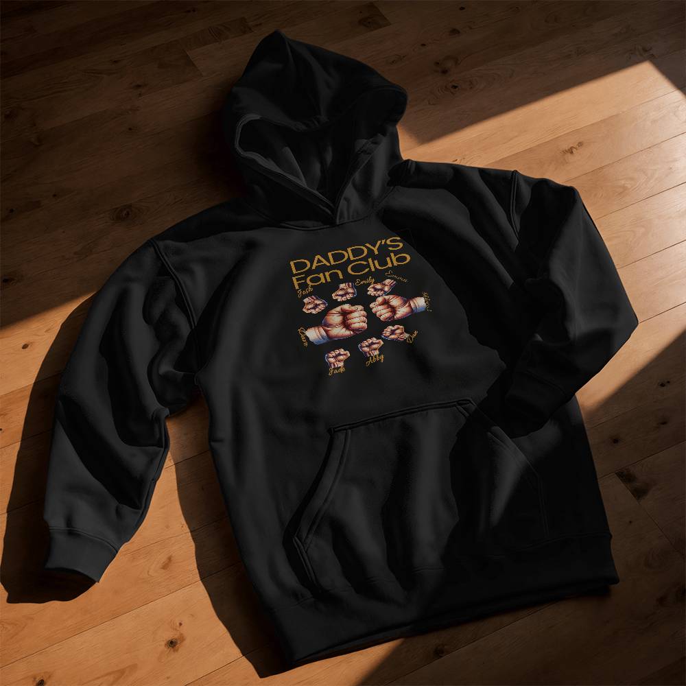 Daddy's Fan Club Family Bundle Crewneck Tees