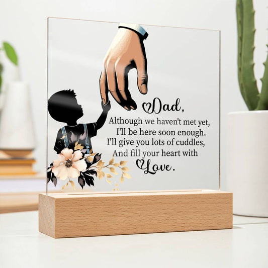 A Future Dad Acrylic Plaque