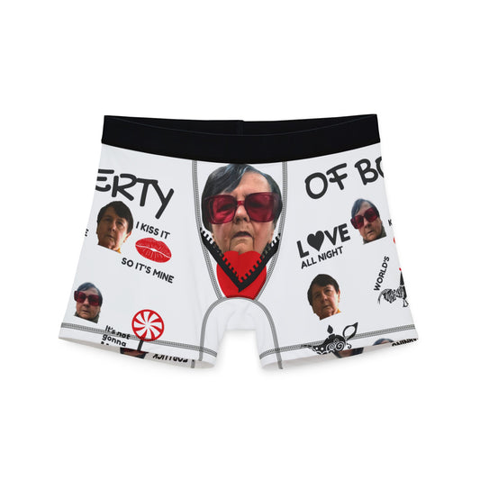 Whimsical Men's Boxers, Fun Gift for Him, Unique Underwear, Funny Prints, Statement Boxers, Holiday Gift Idea