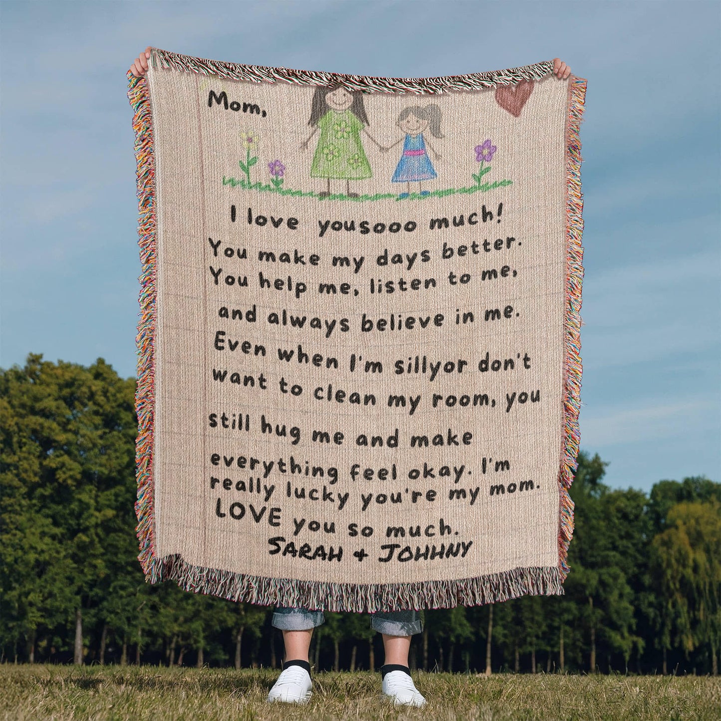 Sherpa Fleece Blanket (3:4)